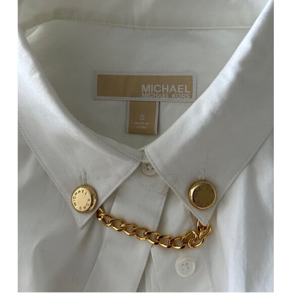 Michael Kors White Blouse S - Picture 3 of 6